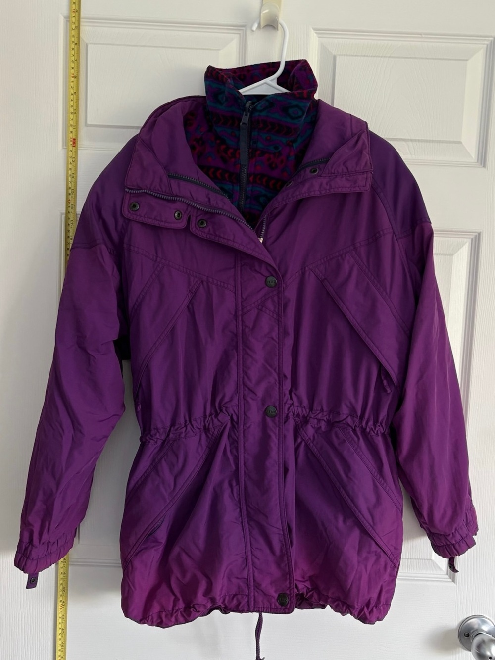 Head Purple Women’s Insulated shell with inner fleece jacket